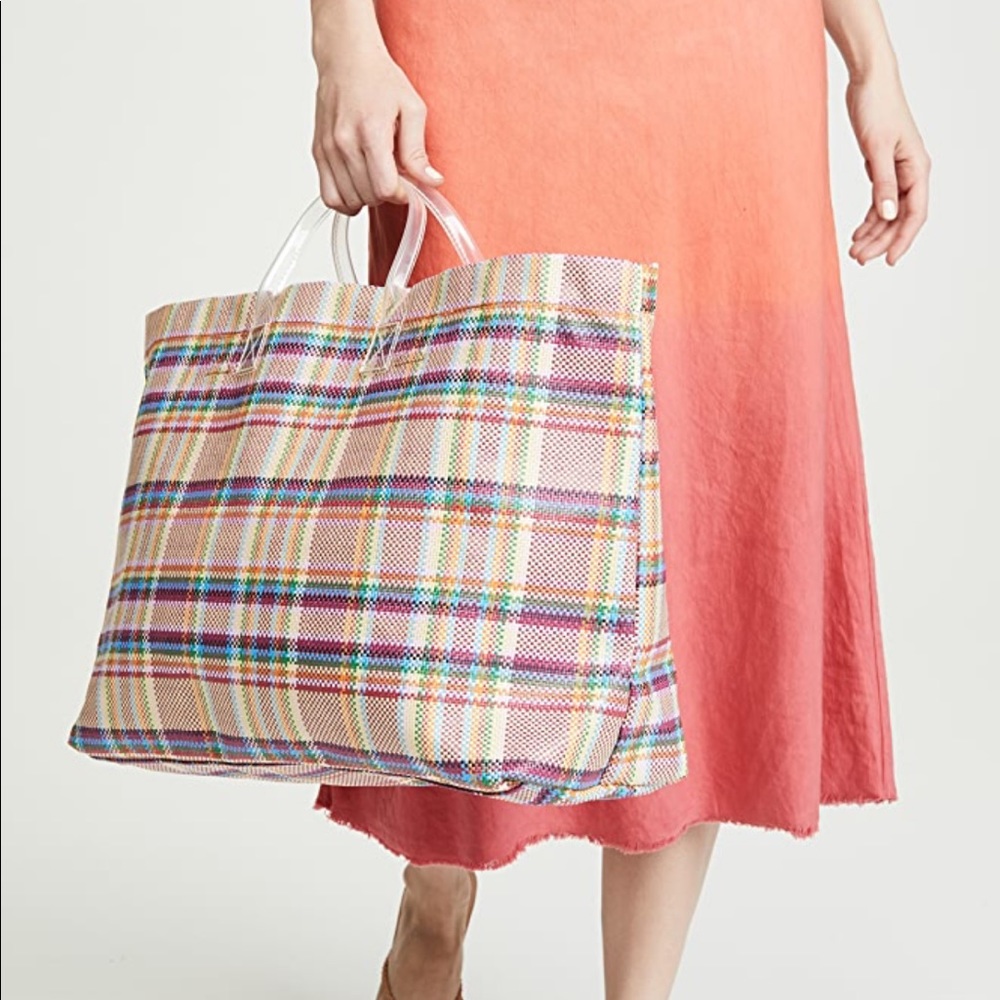 Madewell Large Woven Beach tote